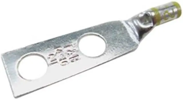 Main image of THOMAS & BETTS 54201 Two Hole Lug Compress Conct,10 AWG