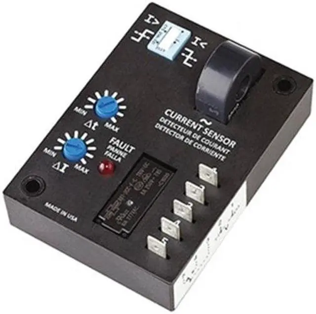 Main image of DAYTON 15V826 Current Sensing Relay,5 to 50A,24VAC
