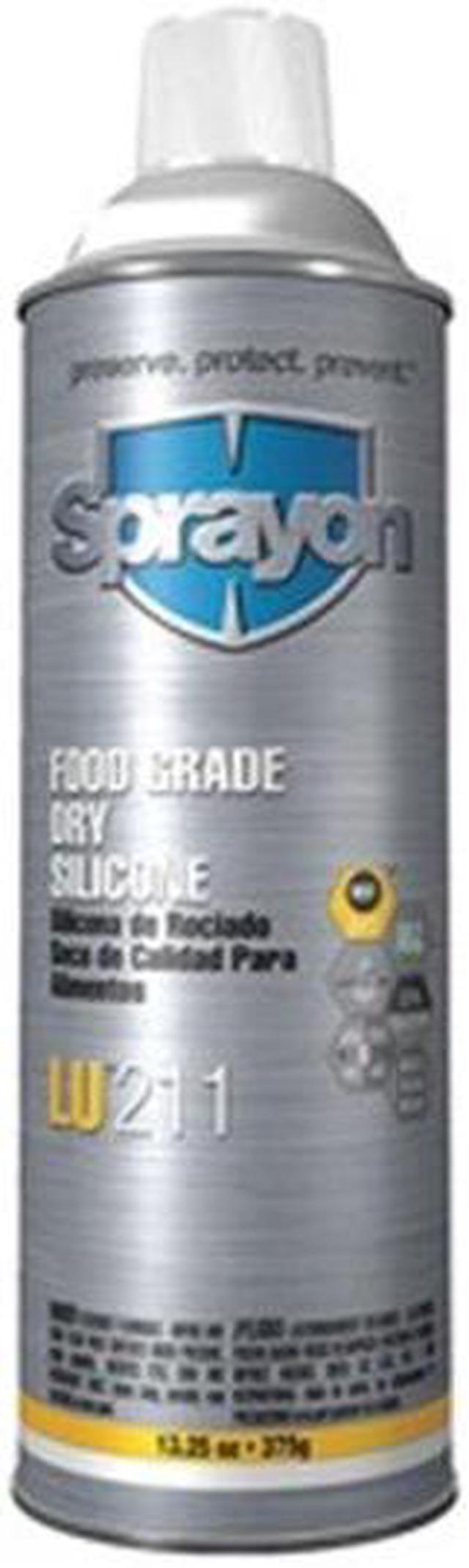 SPRAYON S00211000 Food Grade Dry Silicone Spray, 13.25 Oz.