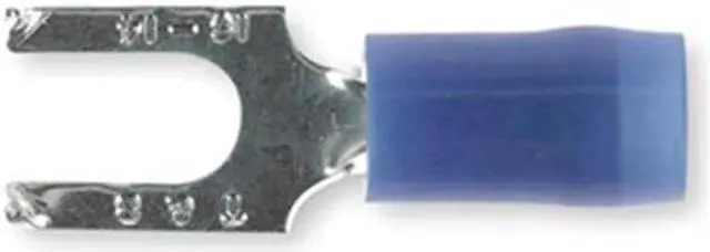 Main image of STA-KON RB14-8FS Fork Terminal, #8 Stud Size, 14 AWG, 600 V, Nylon Insulated,