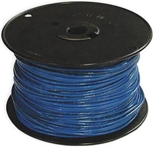 Alt view image 2 of 3 - Building Wire, THHN, 12 AWG, Blue, 500ft