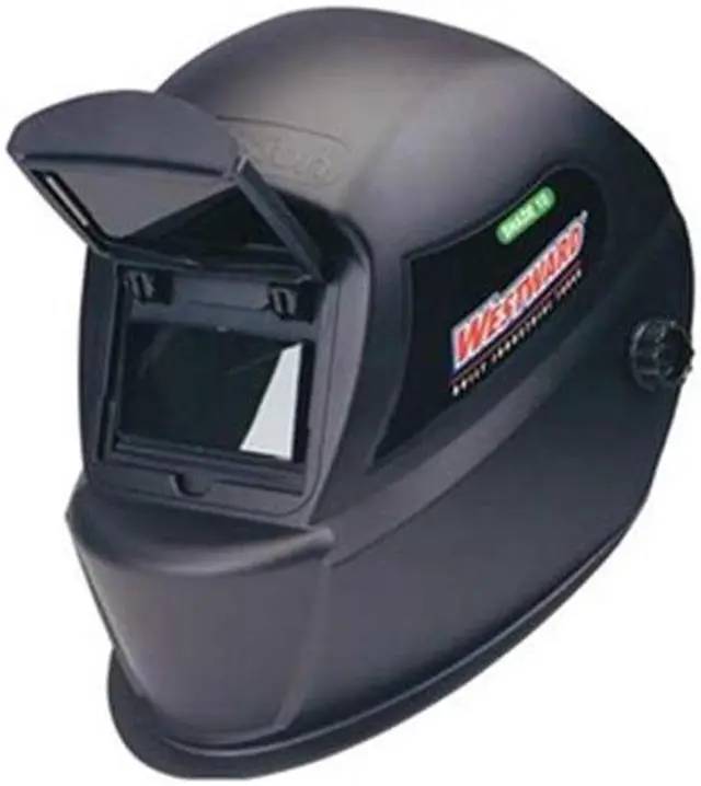 Main image of WESTWARD 4UZZ3 Passive Welding Helmet, 10, Black