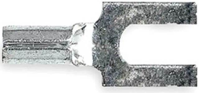 Main image of 3M M14-6FBX Fork Terminal, #6 Stud Size, 14 AWG, 600 V, Bare Insulated, Blue,