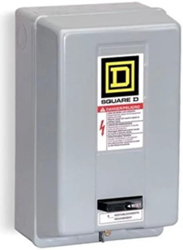 Main image of SQUARE D 8536SBG2V06H30 NEMA Magnetic Motor Starter, Non-Reversing, No