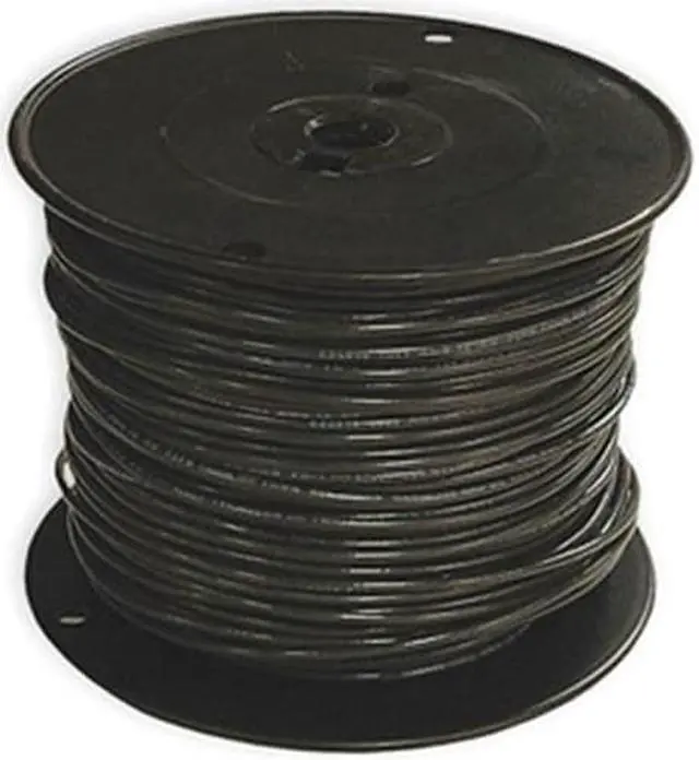 Alt view image 2 of 3 - SOUTHWIRE 11579001 THHN Building Wire, Copper, 14 AWG, 1C, Black, Solid, 500 ft