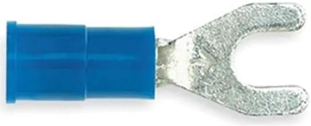 Main image of 3M MVU14-10FX Scotchlok 16-14 AWG Vinyl Fork Terminal #10 Stud PK100