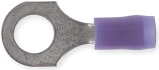 Main image of STA-KON RB14-14 Ring Terminal, 1/4 in Stud Size, 14 AWG, 600 V, Nylon