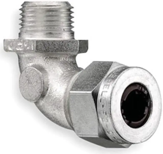 Main image of HUBBELL WIRING DEVICE-KELLEMS NHC1023ZP Liquid Tight Connector,1/2in,90 deg,Blue