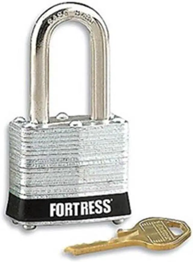Main image of ZORO SELECT 1803LHBLK Lockout Padlock, Keyed Different, Steel, Black, 2 in