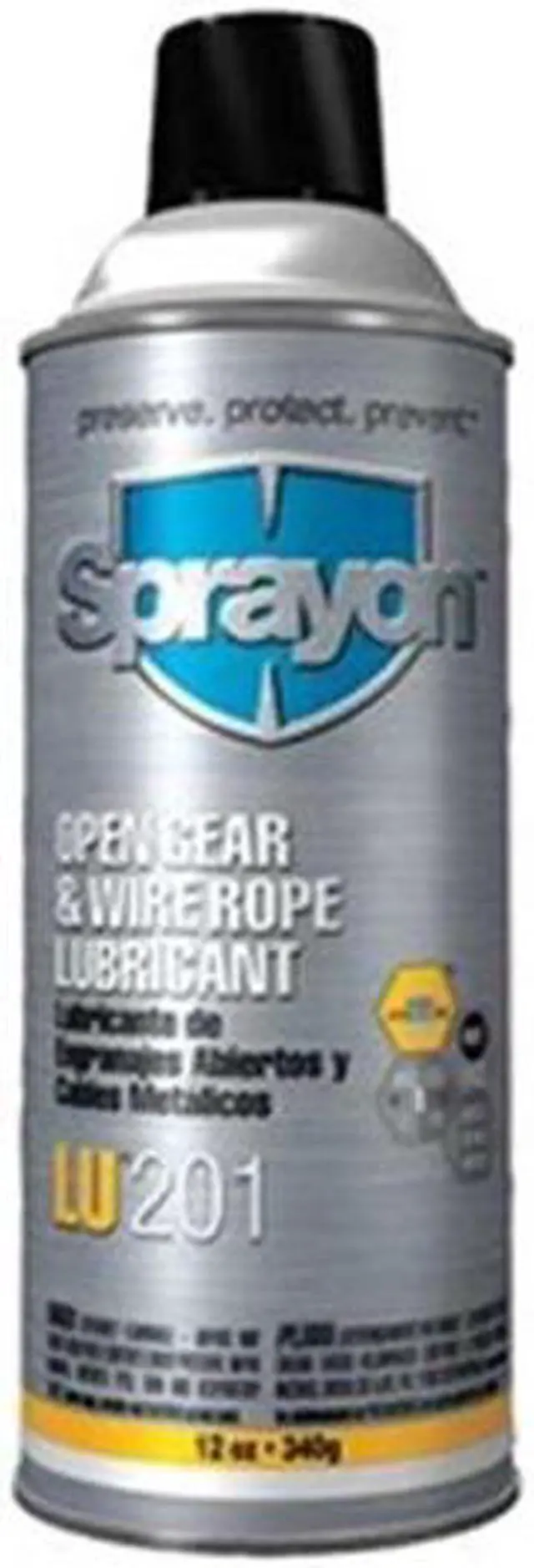 Alt view image 2 of 3 - Open Gear and Wire Rope Lubricant, 16 oz. Container Size, 12 oz. Net Weight