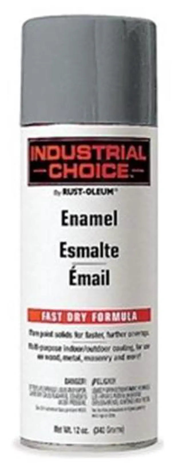 Alt view image 3 of 5 - RUST-OLEUM 202214 Spray Paint, Machinery Gray, Gloss, 12 oz.
