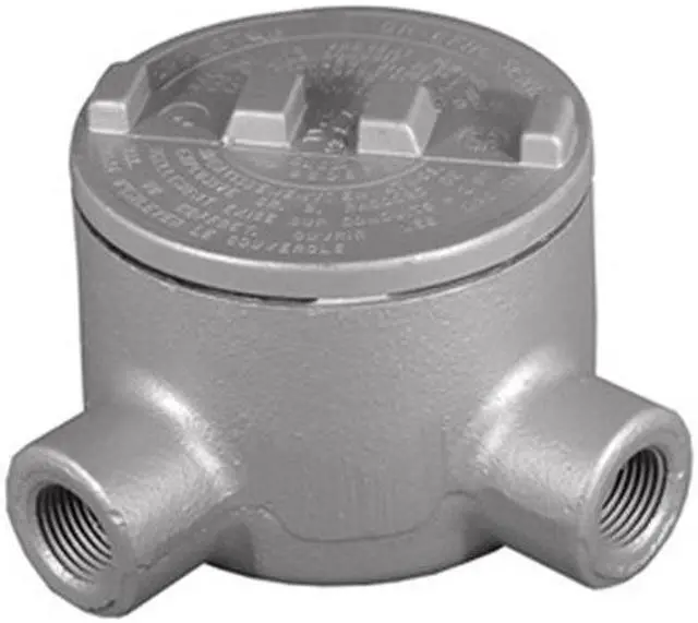 Alt view image 2 of 3 - APPLETON ELECTRIC GRL50 Conduit Outlet Body,Iron,L