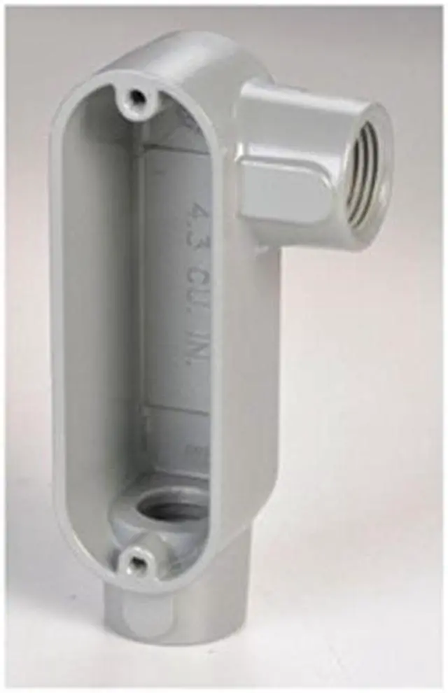 Alt view image 3 of 3 - APPLETON ELECTRIC LL200T-A Conduit Outlet Body,2 In.