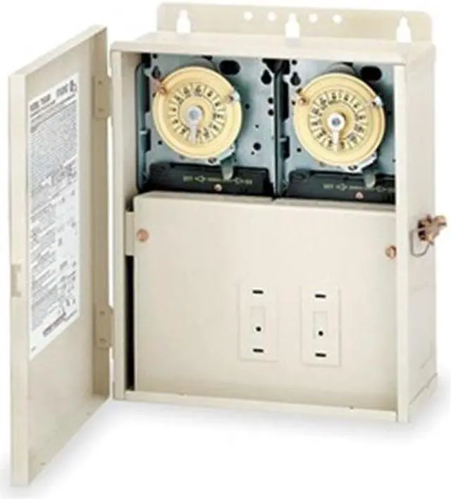 Main image of INTERMATIC T10404R Electromechanical Timer,Swim Pool