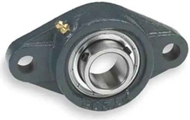 Alt view image 2 of 2 - DAYTON 3FCU9 Flange Bearing,2-Bolt,Ball,3/4" Bore