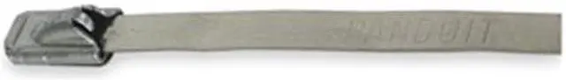 Alt view image 3 of 3 - Panduit Cable Tie,7.9 in,Silver,PK100  MLT2S-CP316