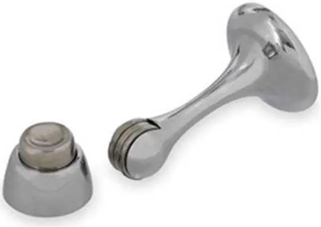 Alt view image 2 of 2 - ZORO SELECT 1XNP7 Magnetic Door Holder, Chrome, Silver, Wall