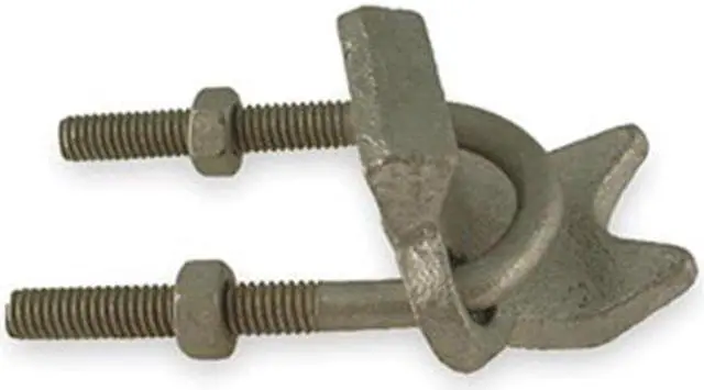 Alt view image 3 of 3 - HUBBELL KILLARK RACC100 Clamp, EMT; IMC; RMC Use, 1 in, Malleable Iron,