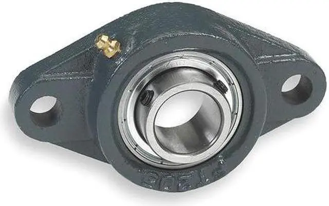 Main image of DAYTON 3FCV3 Flange Bearing,2-Bolt,Ball,1" Bore