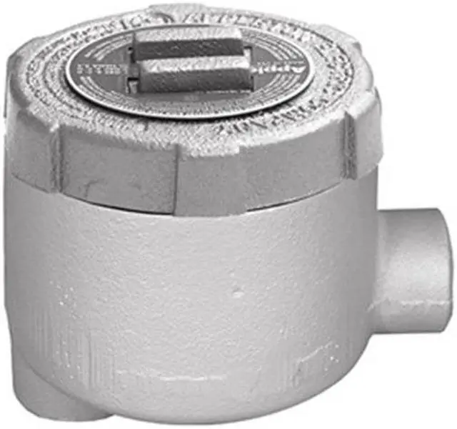 Alt view image 3 of 3 - APPLETON ELECTRIC GULB100 Conduit Outlet Body,Iron,LB,1 In.