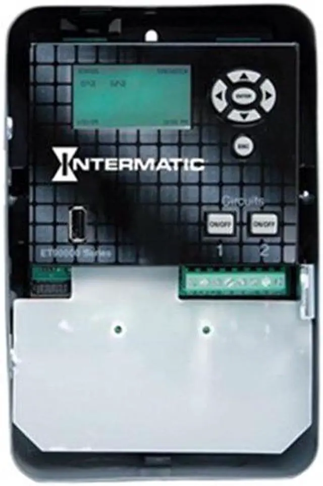 Alt view image 2 of 6 - INTERMATIC ET90215C Electronic Timer,Astro 365 Days,SPDT