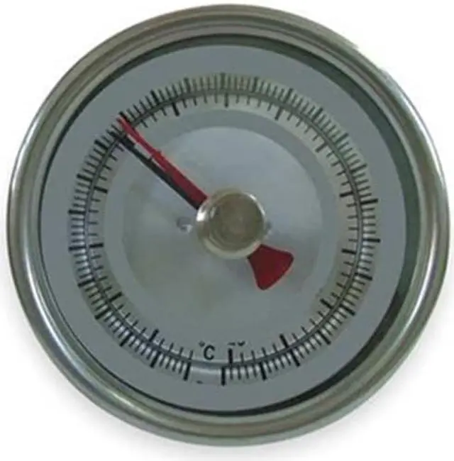 Alt view image 2 of 2 - DWYER INSTRUMENTS BTM3258D Bimetal Thermom,3 In Dial,150 to 750F