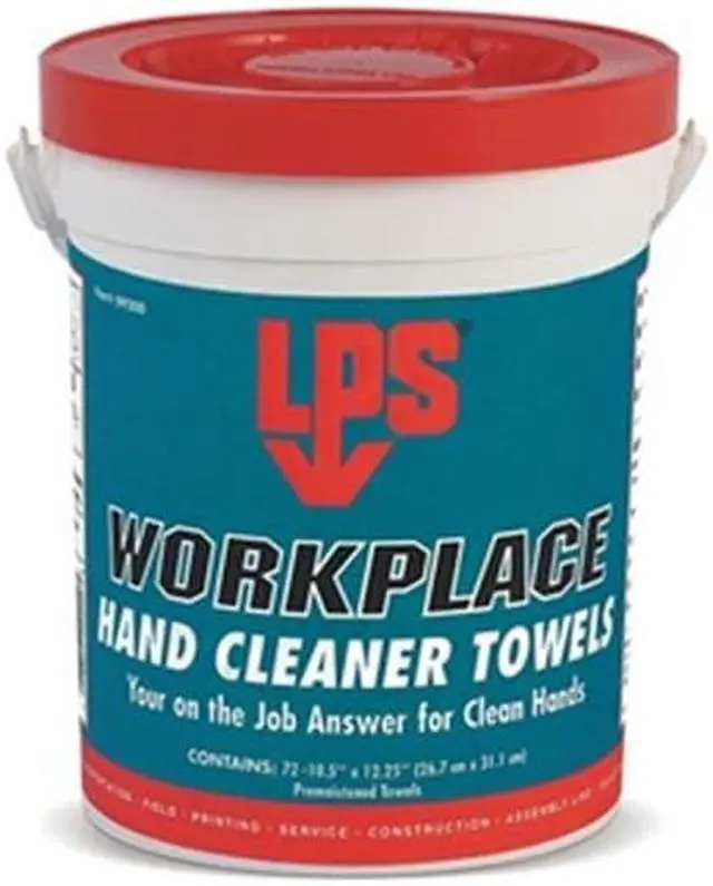 Alt view image 2 of 12 - LPS 09200 Hand Cleaning Towels, Bucket, Orange