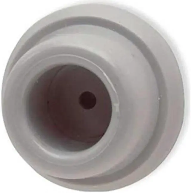 Alt view image 2 of 3 - ZORO SELECT 4JG96 Concave Door Stop, Rubberhite