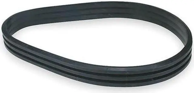 Alt view image 2 of 3 - DAYTON 3HFC6 3/B85 Banded V-Belt, 88-3/4" Outside Length, 2" Top Width, 1/2"