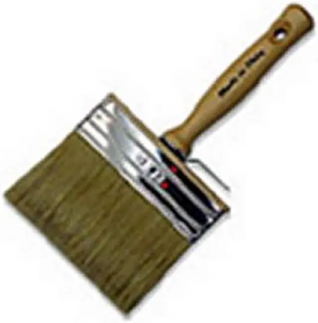 Alt view image 4 of 10 - WOOSTER F5119-5 1/2 5-1/2" Flat Sash Paint Brush, Polyester Bristle