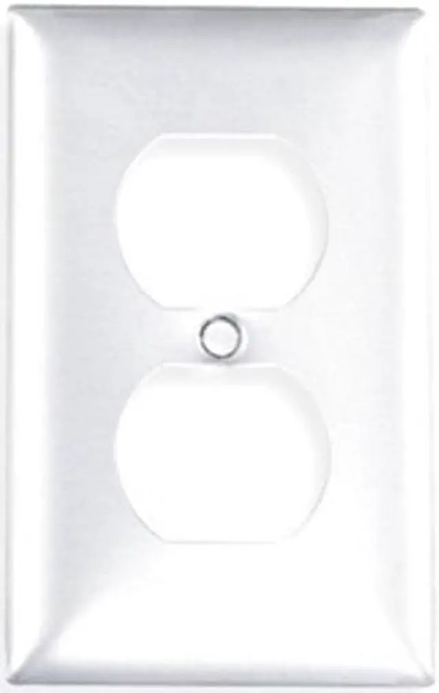 Alt view image 2 of 3 - HUBBELL WIRING DEVICE-KELLEMS SA8 Duplex Receptacle Wall Plates, Number of