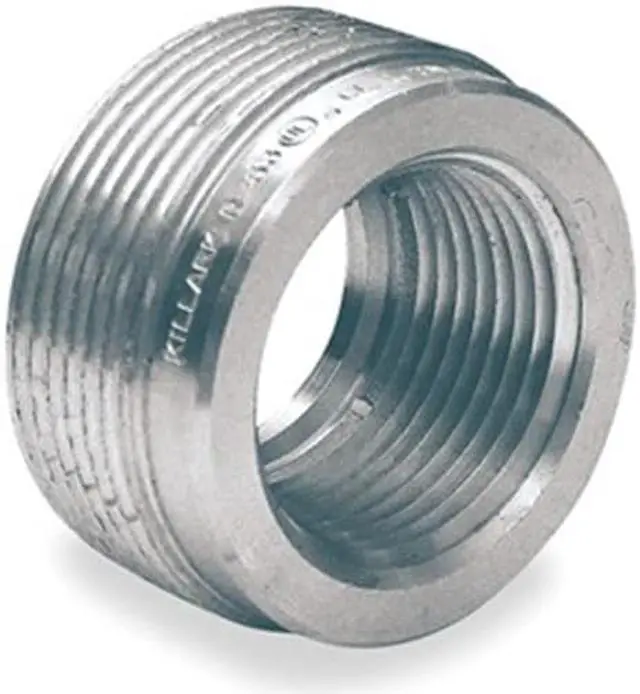 Alt view image 3 of 4 - HUBBELL KILLARK R-31 IMC Reducing Bushing, 1/2 in x 1 in, Threaded, Aluminum,