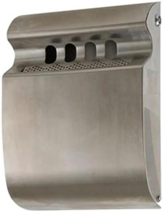 Alt view image 2 of 2 - TOUGH GUY 12V180 Cigarette Receptacle,1/4 gal.,Silver