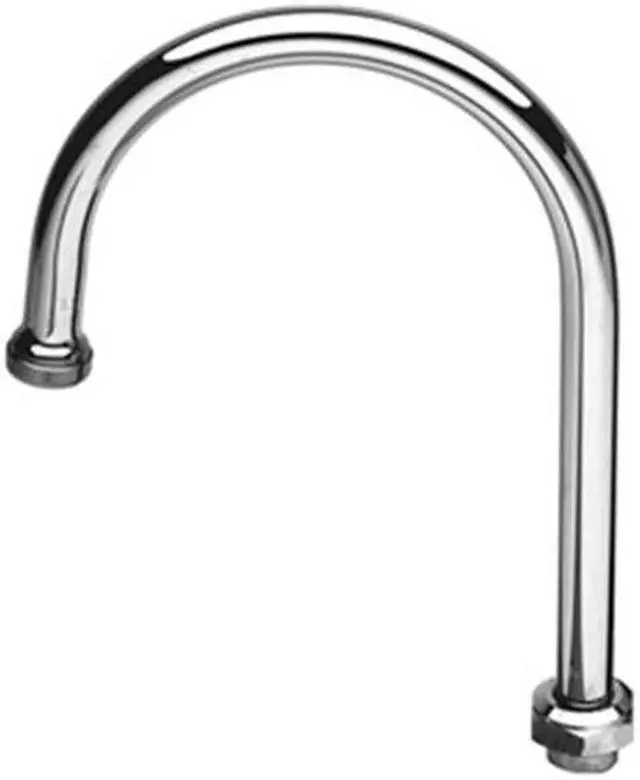 Alt view image 3 of 4 - Gooseneck Spout, Swivel, 3/8 In, Brass