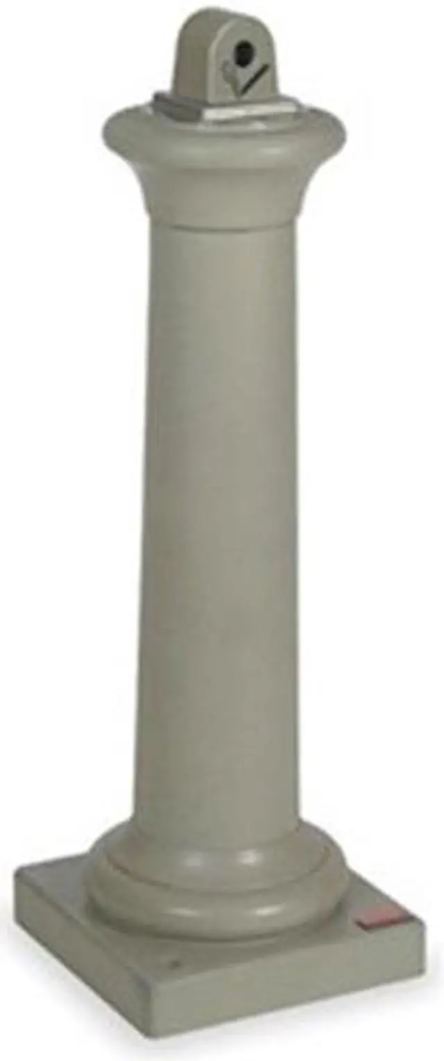 Alt view image 2 of 8 - RUBBERMAID FG9W3000SSTON Cigarette Receptacle,1 gal.,Sandstone