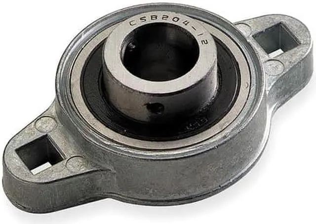 Alt view image 2 of 3 - DAYTON 1A397 Flange Bearing,2-Bolt,Ball,5/8" Bore