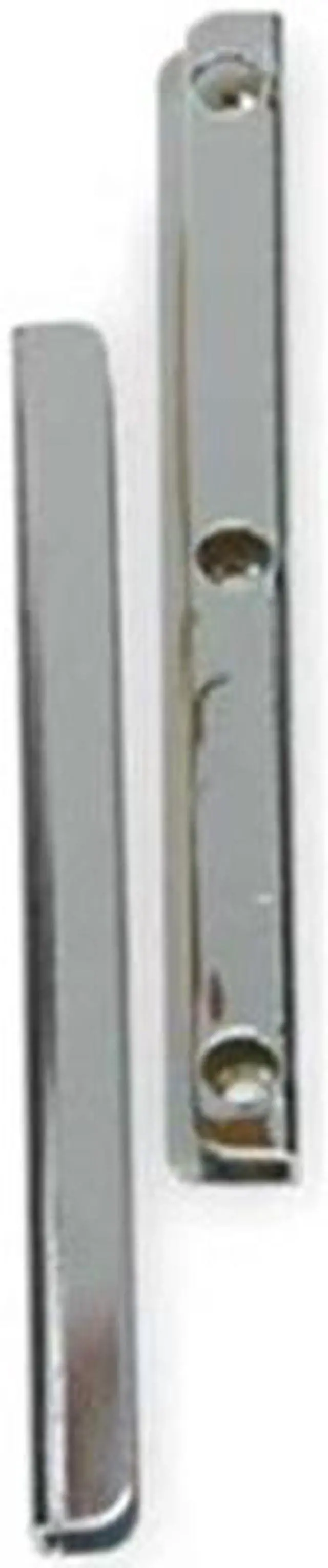 Alt view image 2 of 2 - ZORO SELECT 2MDH4 Interlocking Latch Guard, Chrome, Steel, 7"L x 5/8"W