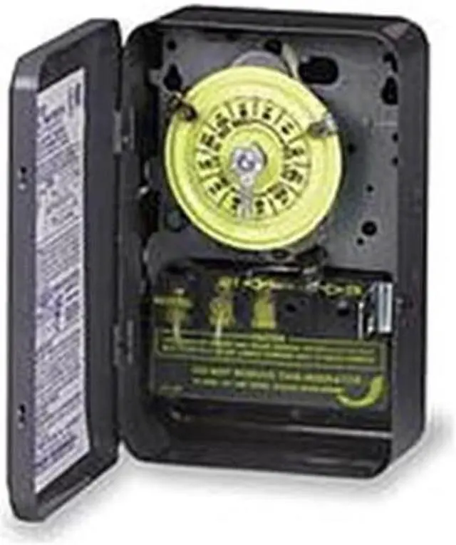 Alt view image 2 of 4 - INTERMATIC T1471BR Electromechanical Timer,24 Hour,4pst