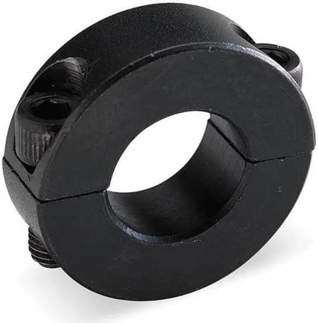 Main image of DAYTON 1L696 Shaft Collar,Clamp,2Pc,3/8 In,Steel