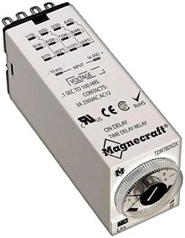 Relay, Time Delay, 4PDT, On Delay - Newegg.com