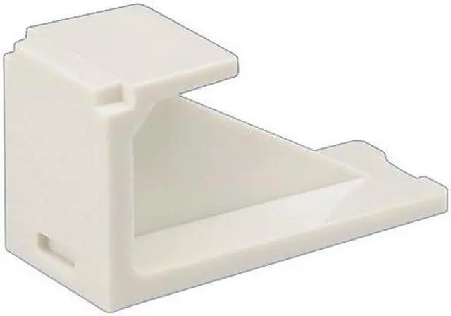Main image of PANDUIT CMBWH-X Blank Module,Mini Com,White,1 Port