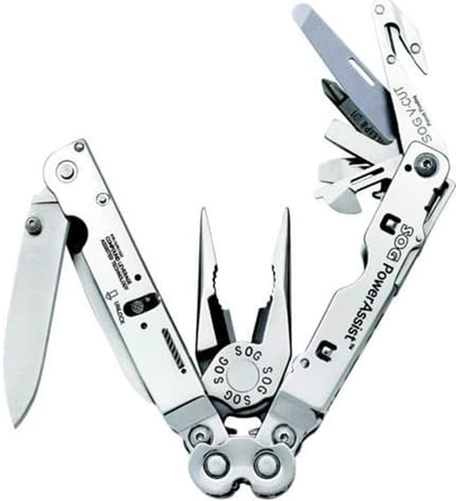 Main image of Sog Multi-Tool,Black,16 Tools HAWA S66N-CP