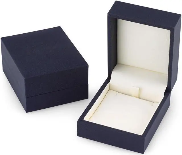 Alt view image 2 of 5 - 14K Yellow Gold Cushion Cut Created Blue Opal Stud Earrings