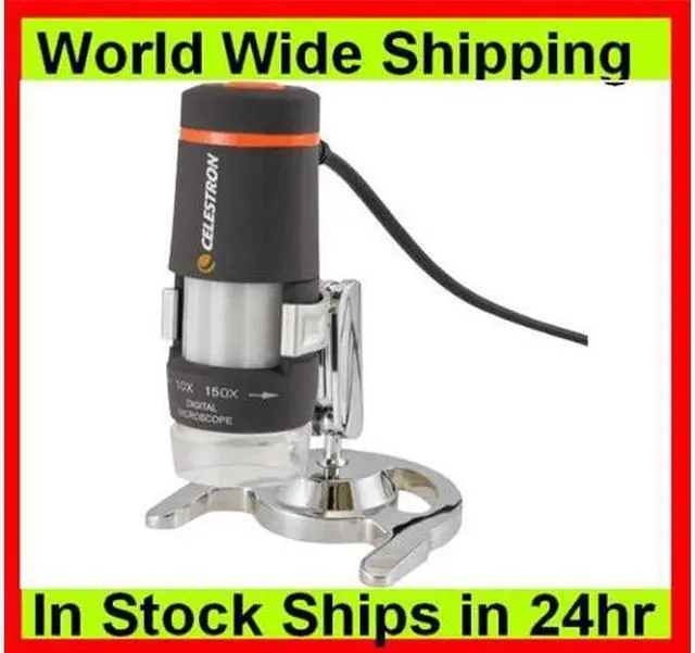 Main image of Celestron International 44302-A Deluxe Handheld Digital Microscope