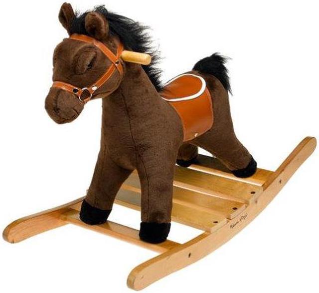 Melissa Doug Plush Rocking Horse Newegg