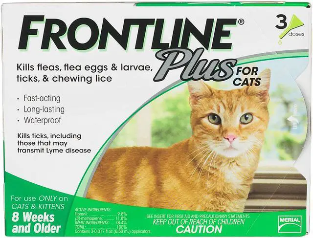 Main image of Frontline Plus for Cats 6pk (6 Month Supply)