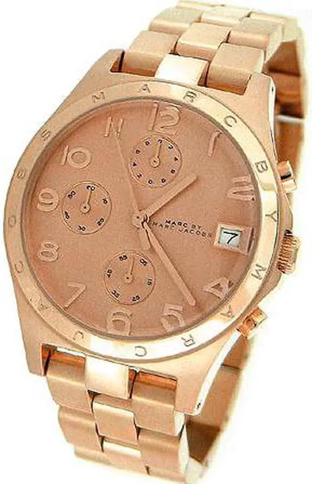 Main image of Marc by Marc Jacobs MBM3074 Henry Classic Rose Gold-Tone Women's Watch