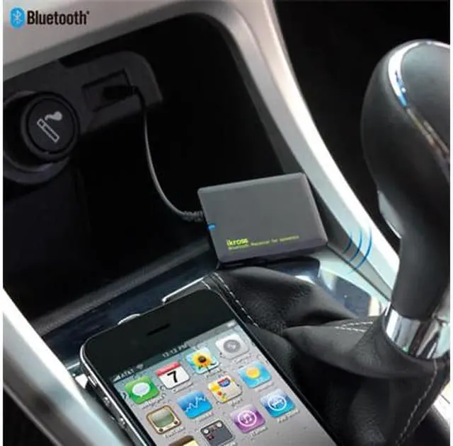 Alt view image 4 of 6 - iKross Wireless A2DP Bluetooth Audio Music Adapter & Streaming Receiver With 3.5mm Stereo Output for Portable Speakers, Headphones, Home and Car Stereo Systems