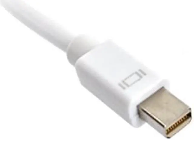 Alt view image 3 of 7 - Silver White Kanex iAdapt V2 Mini DisplayPort to HDMI Adapter w Audio