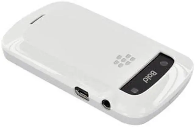 Alt view image 4 of 11 - White OEM Hard Shell W Textured Back, Acc-38874-302 For Blackberry Bold 9900, 9930